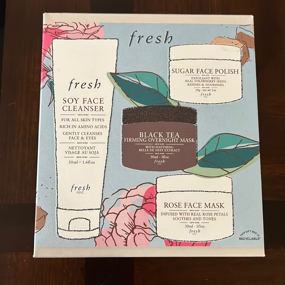 Fresh soy face collection  gift set